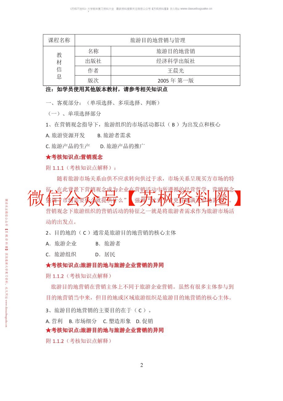 旅游目的地管理